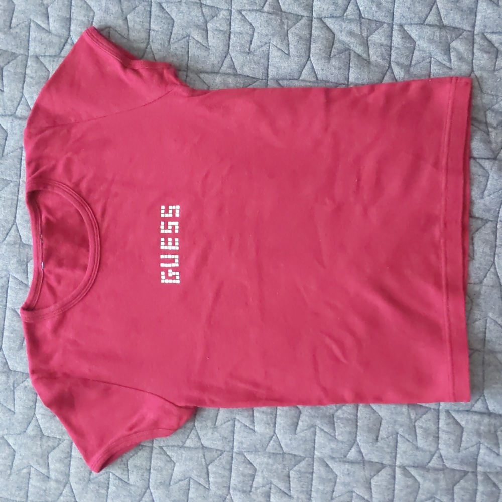 Early 00's Guess bling bling Top